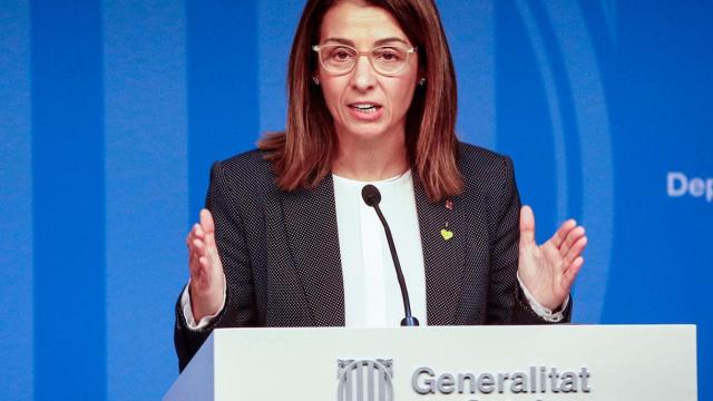 Meritxell Budó, consejera de Presidencia y portavoz del Govern / EFE