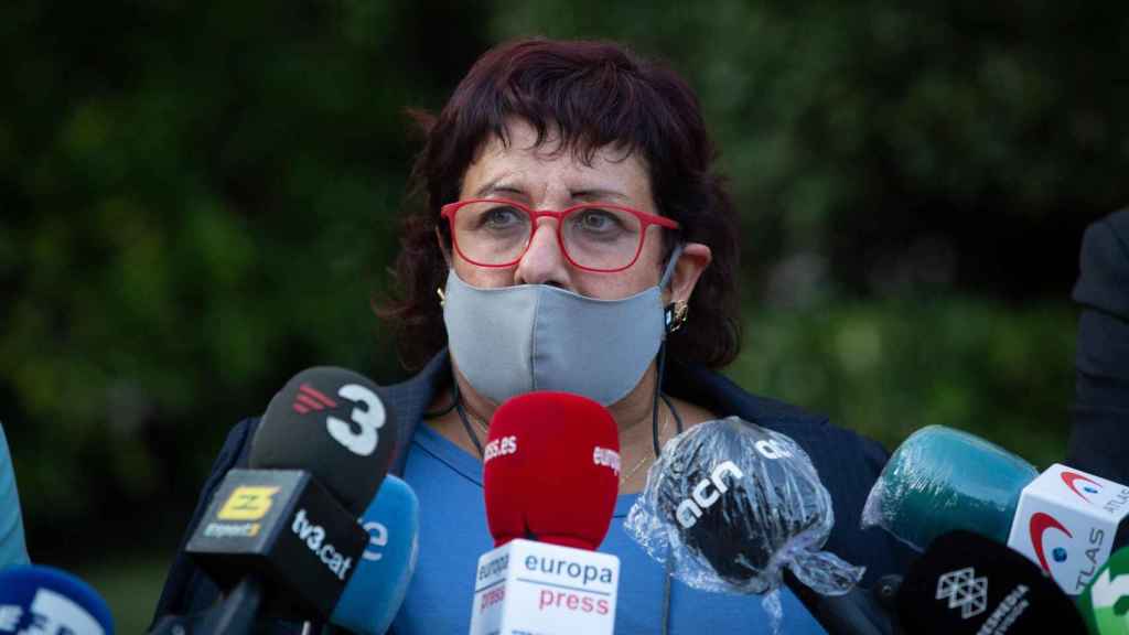 Dolors Bassa, durante una rueda de prensa / EP