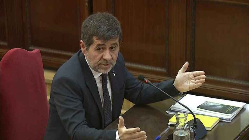 Jordi Sànchez durante su declaración ante el Tribunal Supremo / EFE