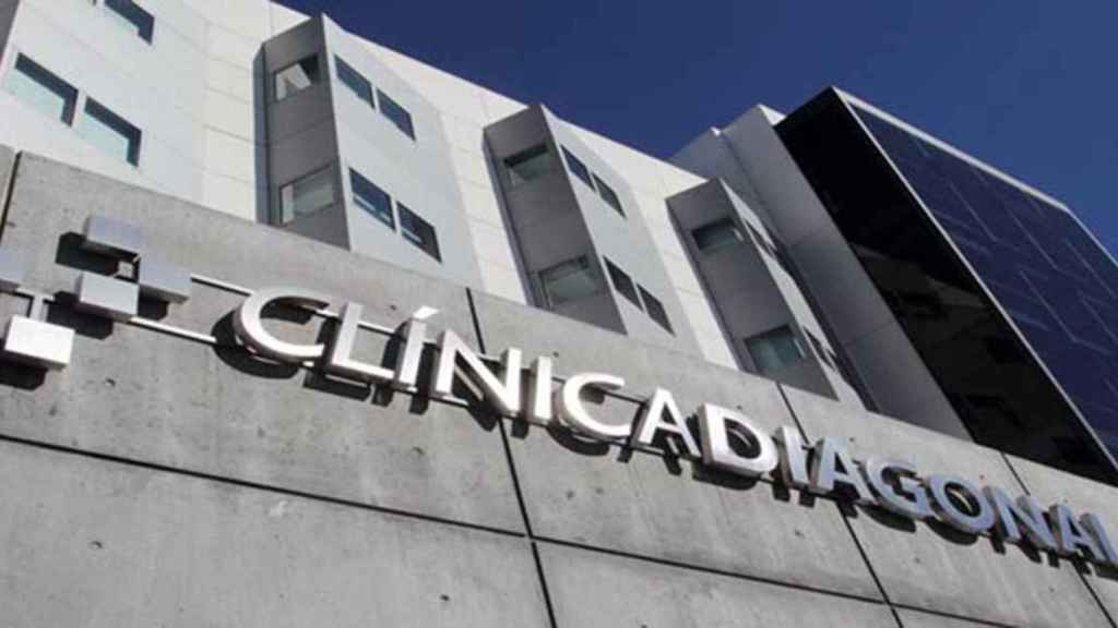 Fachada de la Clínica Diagonal, cuyo director general está detenido por desviar más de 400.000 euros / CLÍNICA DIAGONAL