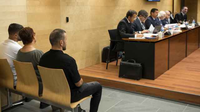 El acusado de matar de una patada en la cabeza a un turista italiano en Lloret de Mar en 2017, durante un juicio en la Audiencia de Girona, a 1 de junio de 2022, en Girona / Glòria Sánchez - EUROPA PRESS