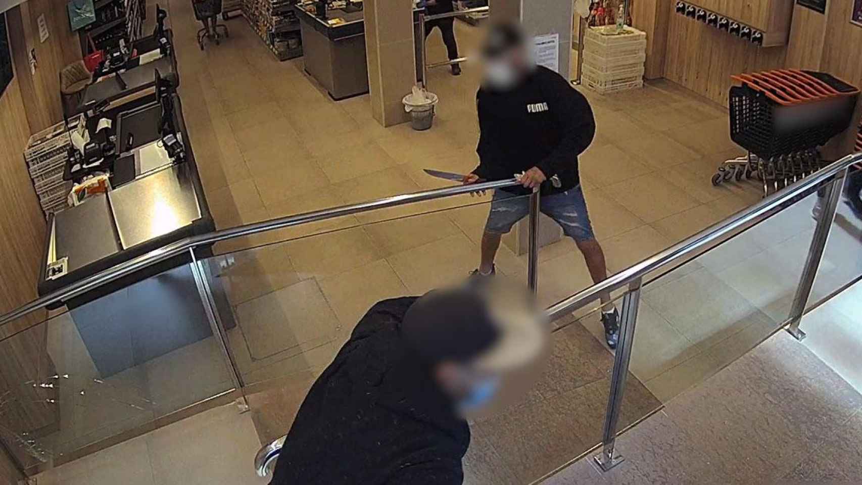 El atracador detenido en Barcelona / MOSSOS