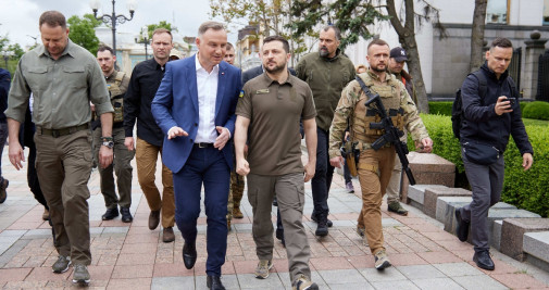 Presidente polaco en Kiev (Ucrania) / EP