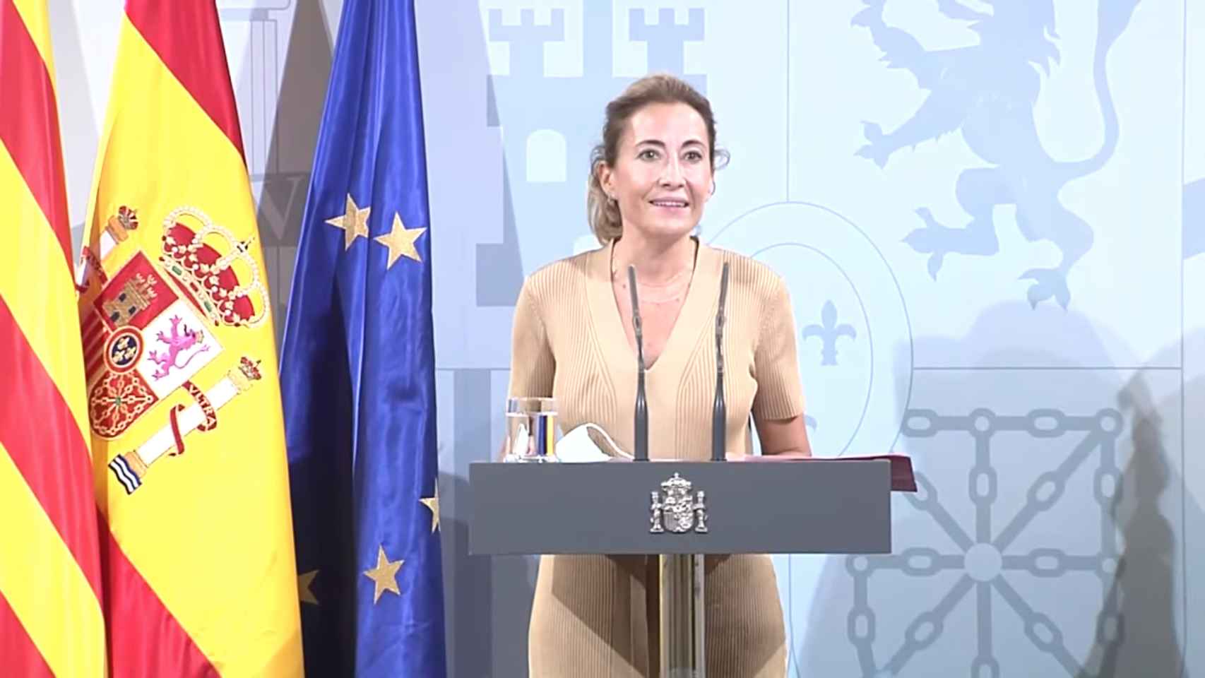 Raquel Sánchez, ministra de Transportes