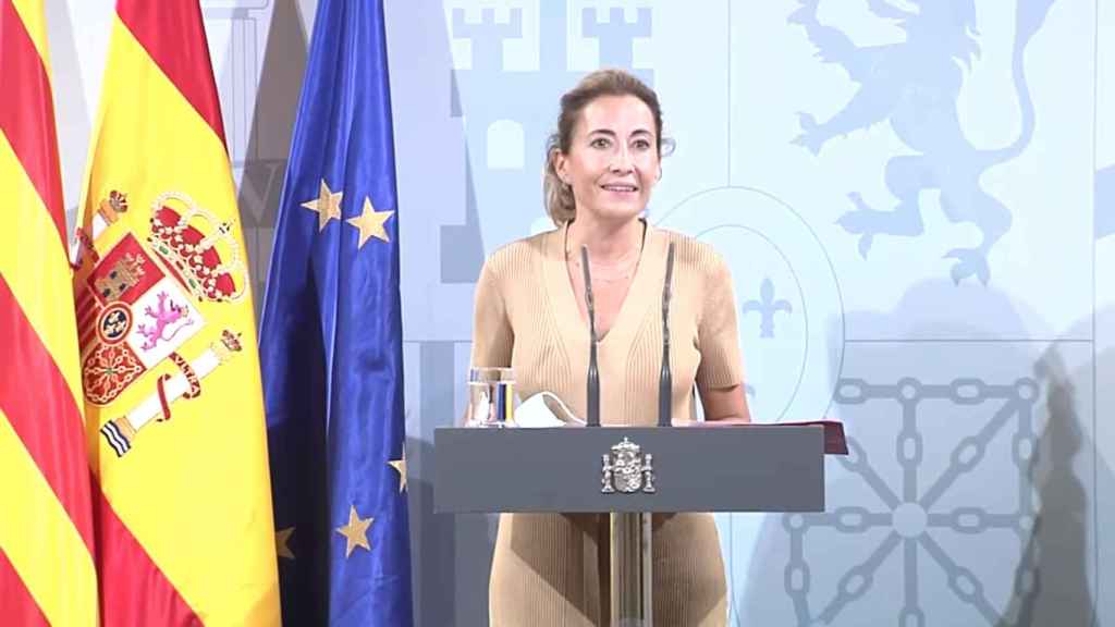 Raquel Sánchez, ministra de Transportes