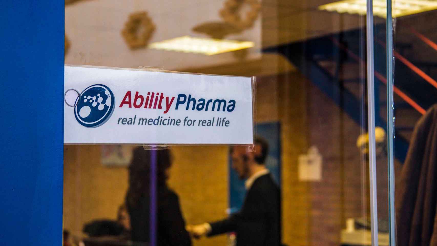 Entrada a las oficinas de AbilityPharma / ABILITYPHARMA