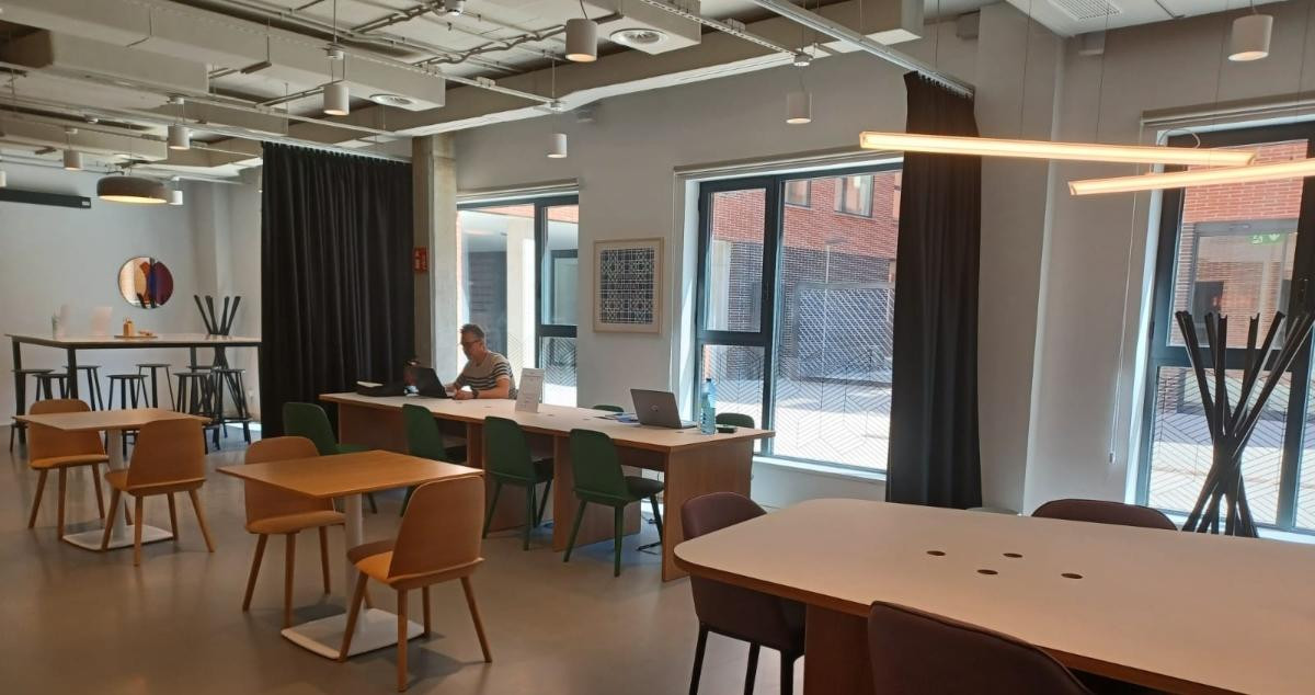 Espacio de 'coworking' del nuevo Spaces de Barcelona / CEDIDA