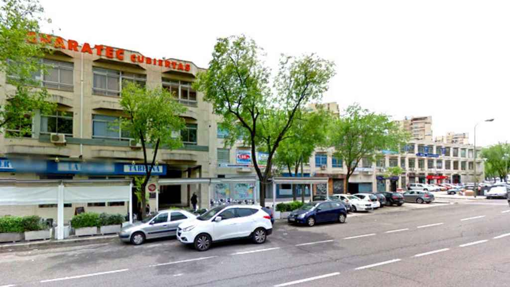 Sede social de la inmobiliaria Costa Indálica en la carretera de Canillas en Madrid / CG