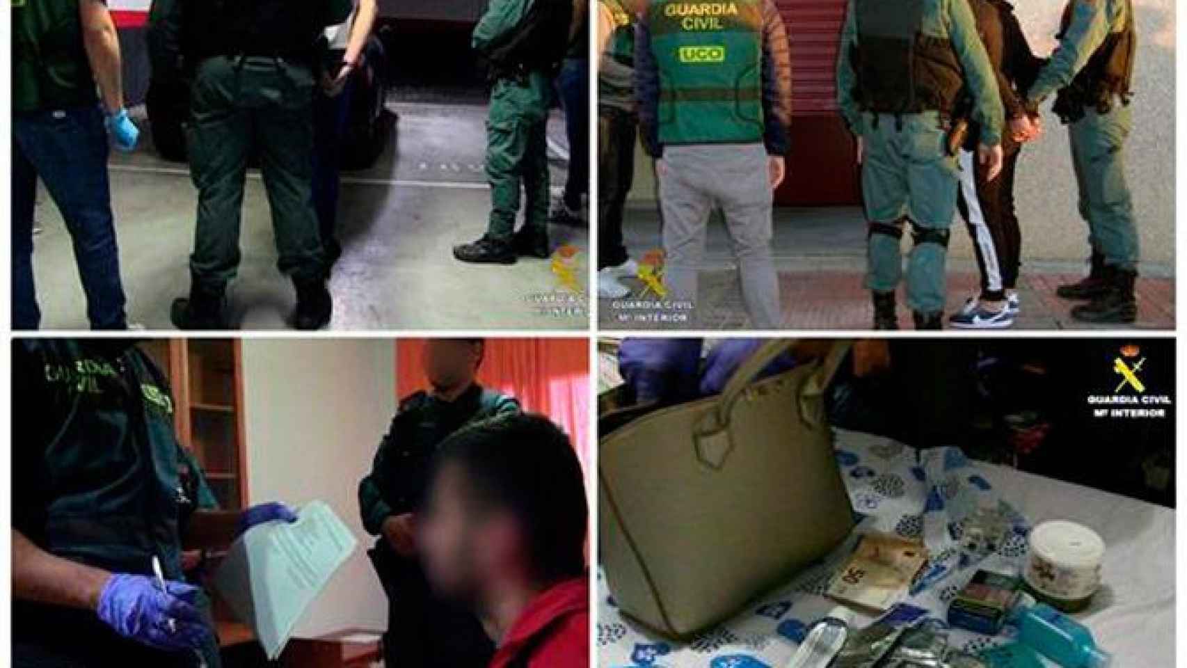 Una operación conjunta de la Guardia Civil contra la trata de mujeres en Madrid / CD