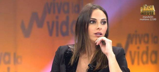 Irene Rosales en el plató de 'Viva la vida' / MEDIASET