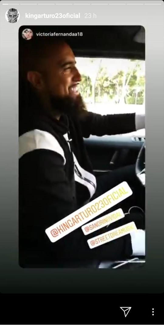 Nuevo coche arturo vidal