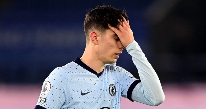 Havertz, lamentando una acción con el Chelsea | EFE