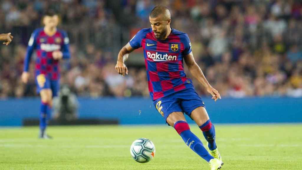 Rafinha, en un partido con el Barça | EFE