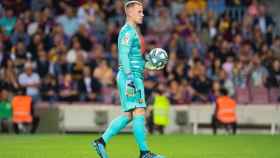 Marc André Ter Stegen en un partido del Barça / TWITTER