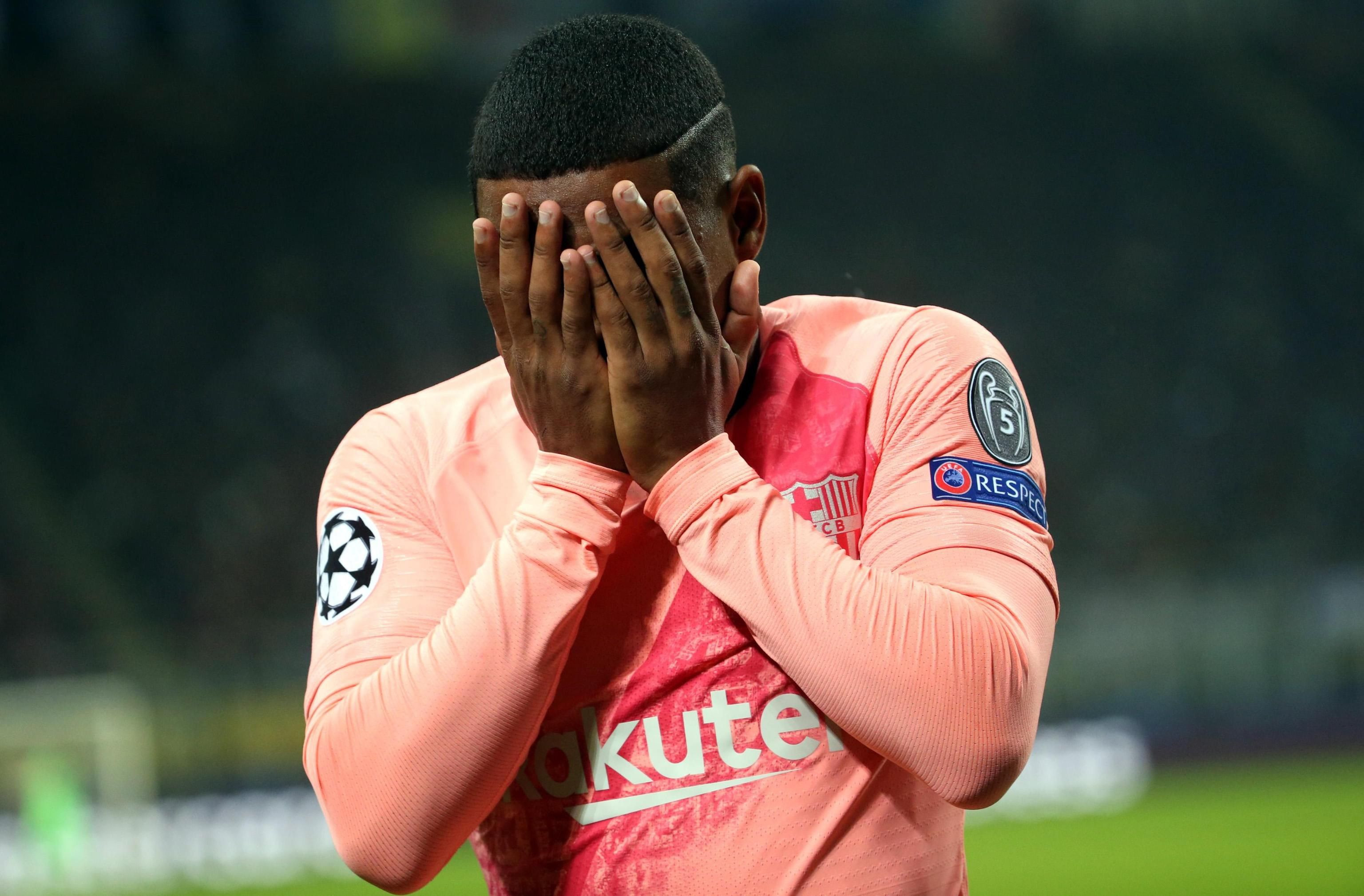 Malcom rompe a llorar tras marcar contra el Inter de Milán / EFE