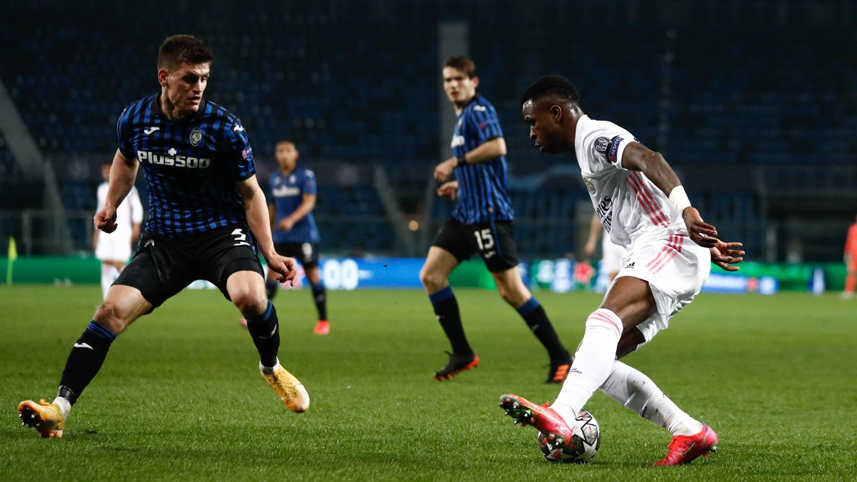 Mendy marcó el gol del Madrid en Atalanta / RM