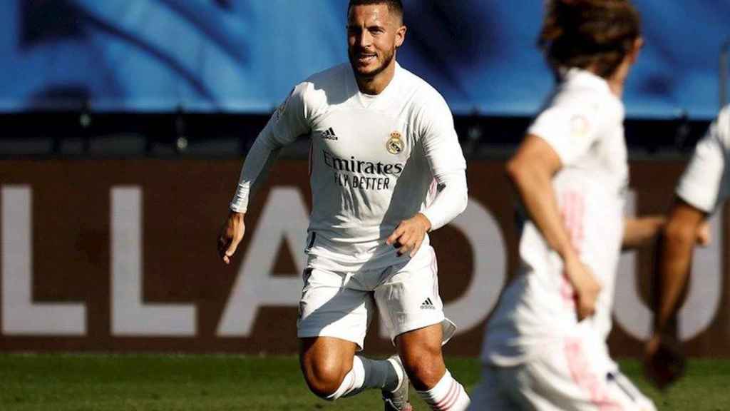 Eden Hazard contra el Huesca / EFE