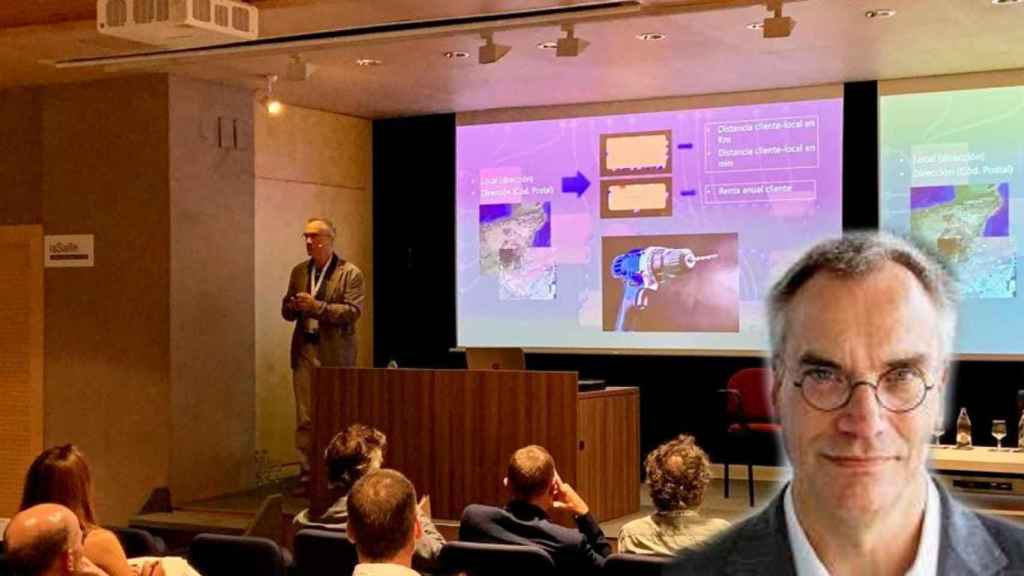 Francisco Batlle, CEO de Neurite, durante un conferencia / LA SALLE