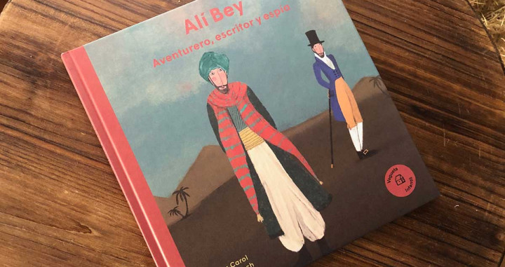 La portada del libro sobre Alí Bey