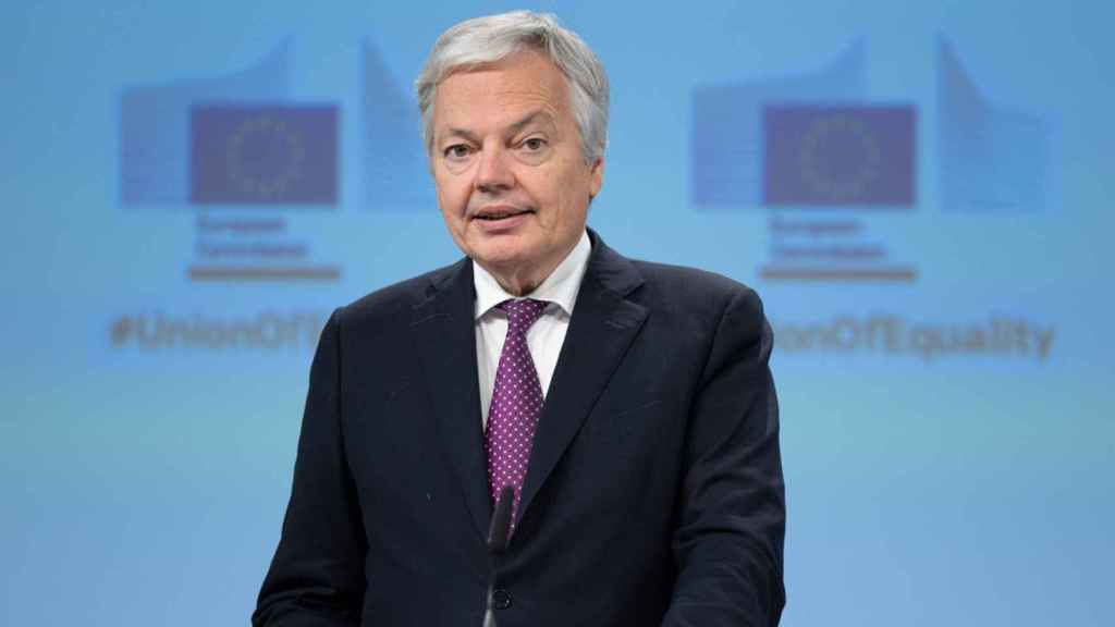 El comisario de Justicia Didier Reynders / EUROPA PRESS