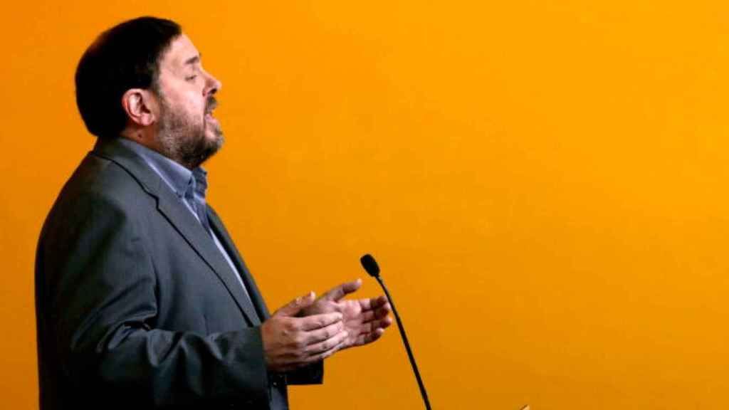 El líder de ERC, Oriol Junqueras, en una imagen de archivo