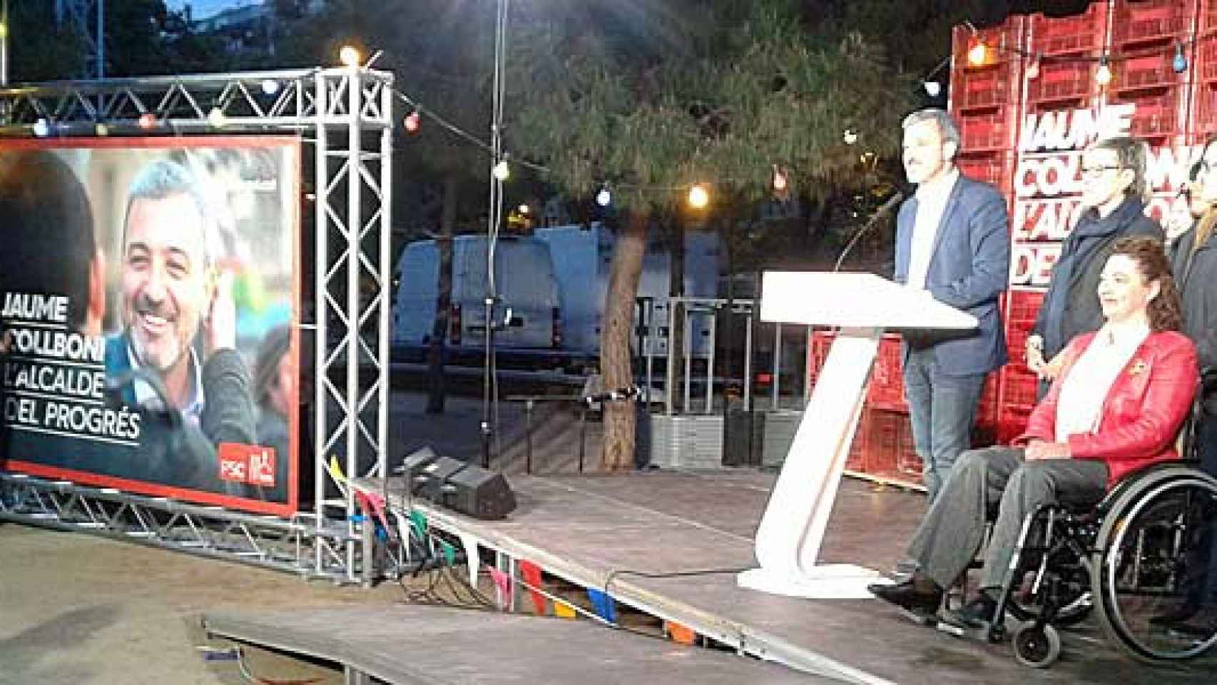 Acto final de campaña del PSC en Barcelona