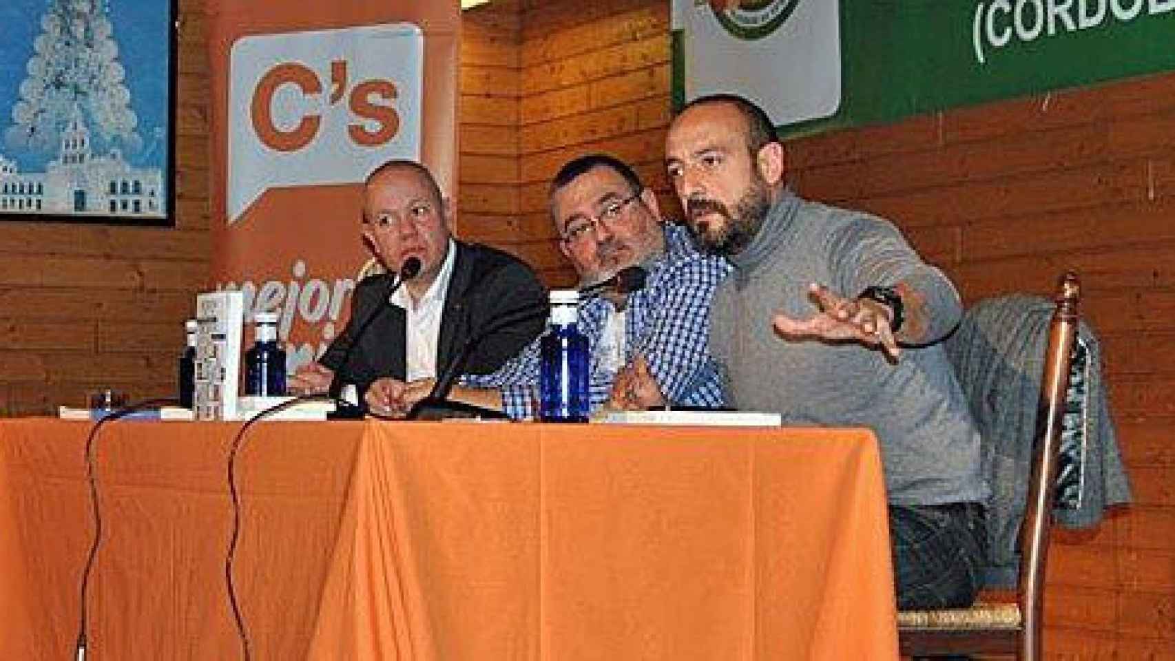 Joan García, Sergio Fidalgo y Jordi Cañas