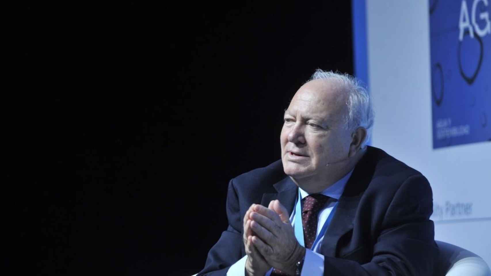 Miguel Angel Moratinos, en su participación en el Foro de la Economía del Agua /FEA