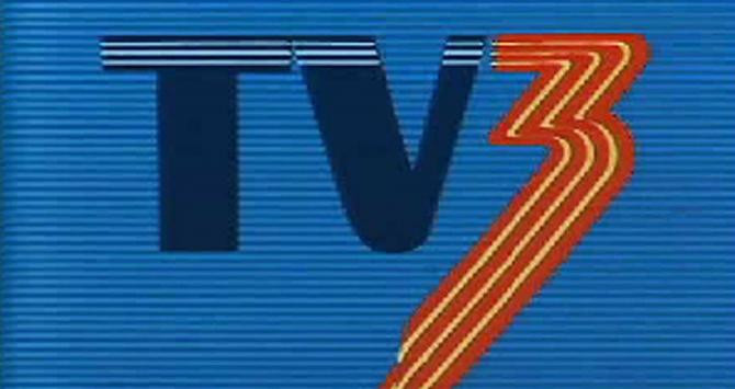 Logotipo de TV3 en su primera emisión