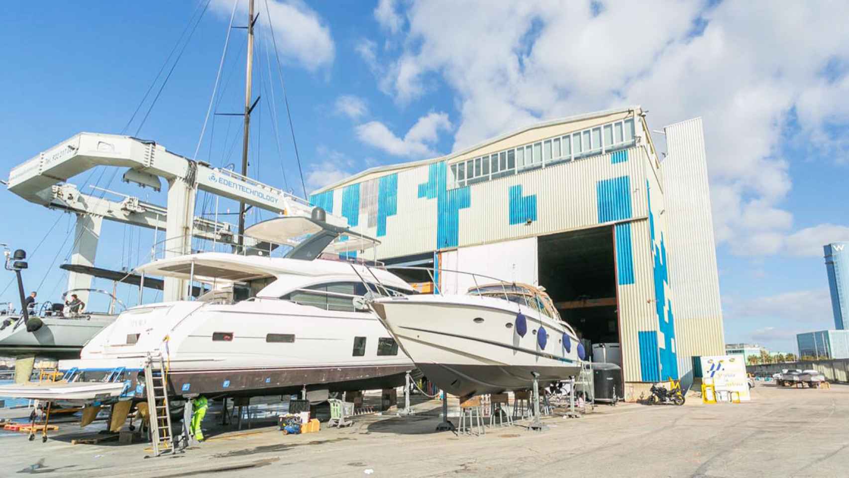 Imagen del Barcelona Nautic Center,que operan los gestores baleares / Cedida