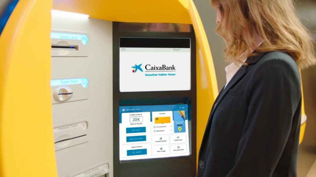 Un cajero de Caixabank / EP