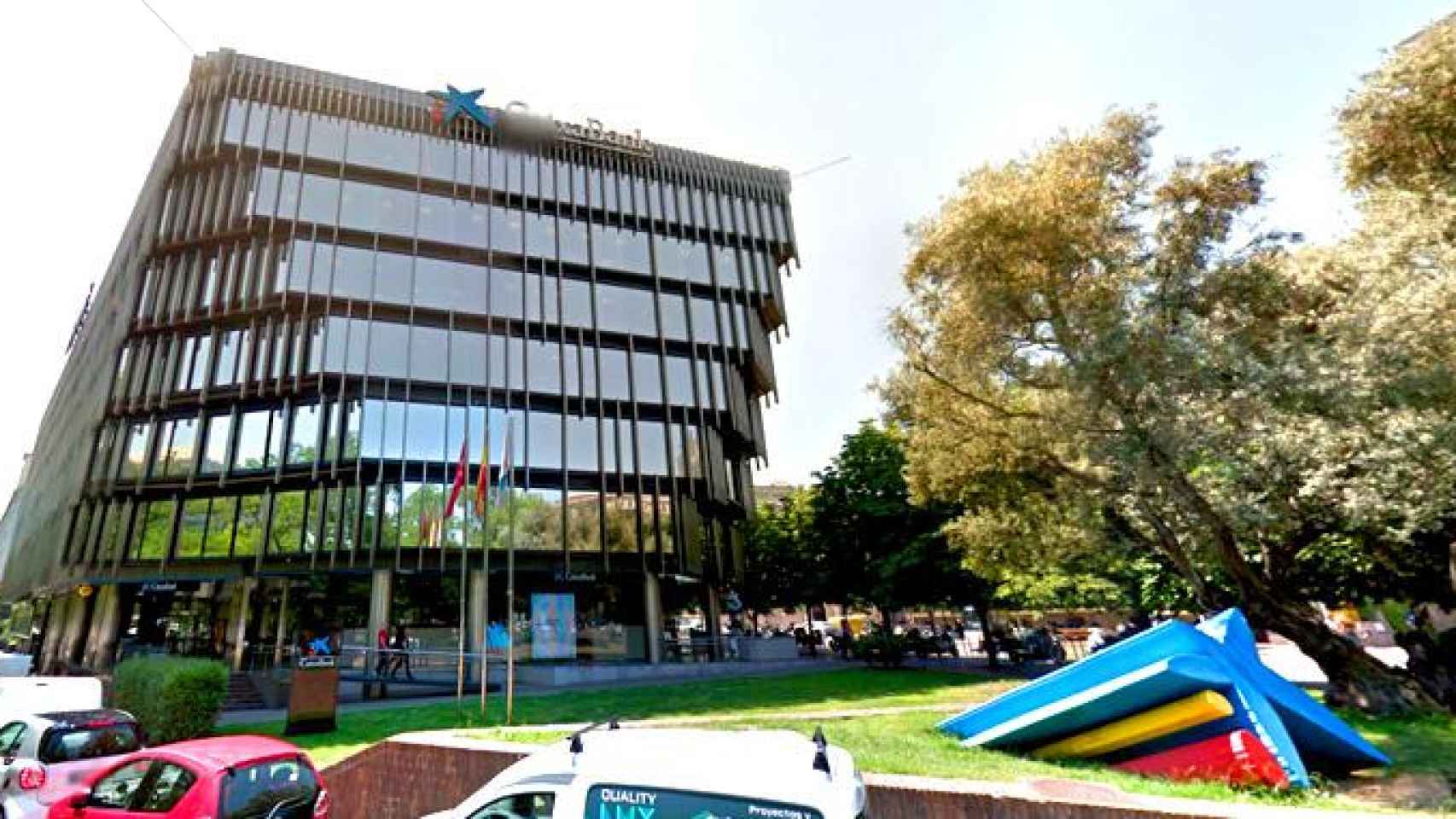 Sede de Caixabank en el Paseo de la Castellana, otra gran empresa que se fuga de Cataluña / CG