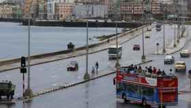 Una imagen del Malecón cubano, en La Habana