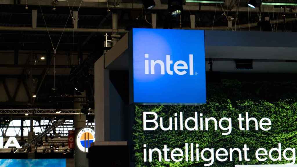 Stand de Intel, fabricante de chips y microprocesadores, en el Mobile / LUIS MIGUEL AÑÓN (CG)