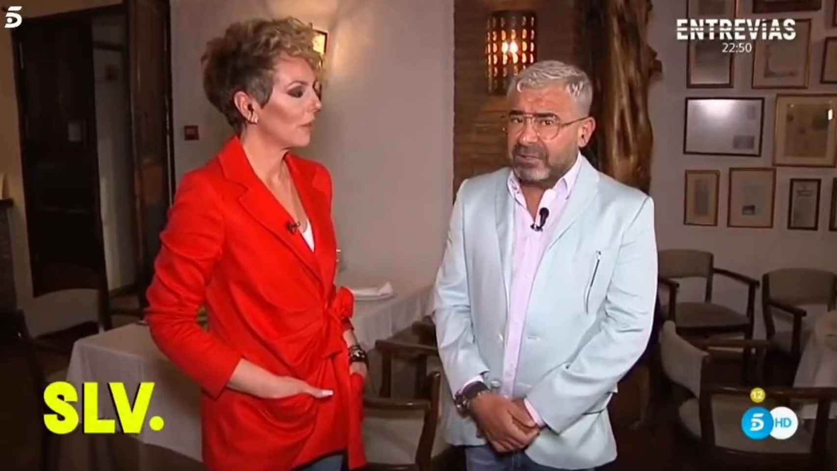 Rocío Carrasco y Jorge Javier Vázquez / MEDIASET