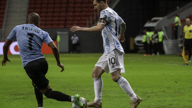 Leo Messi en un partido / EP