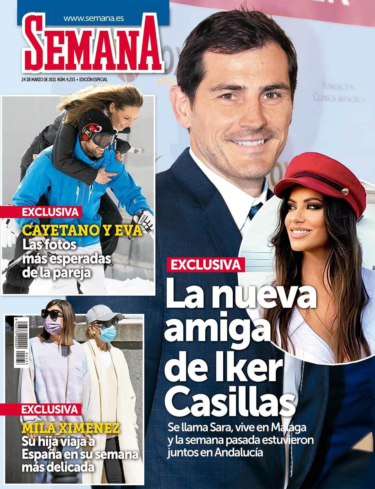 iker casillas con sara exclusiva