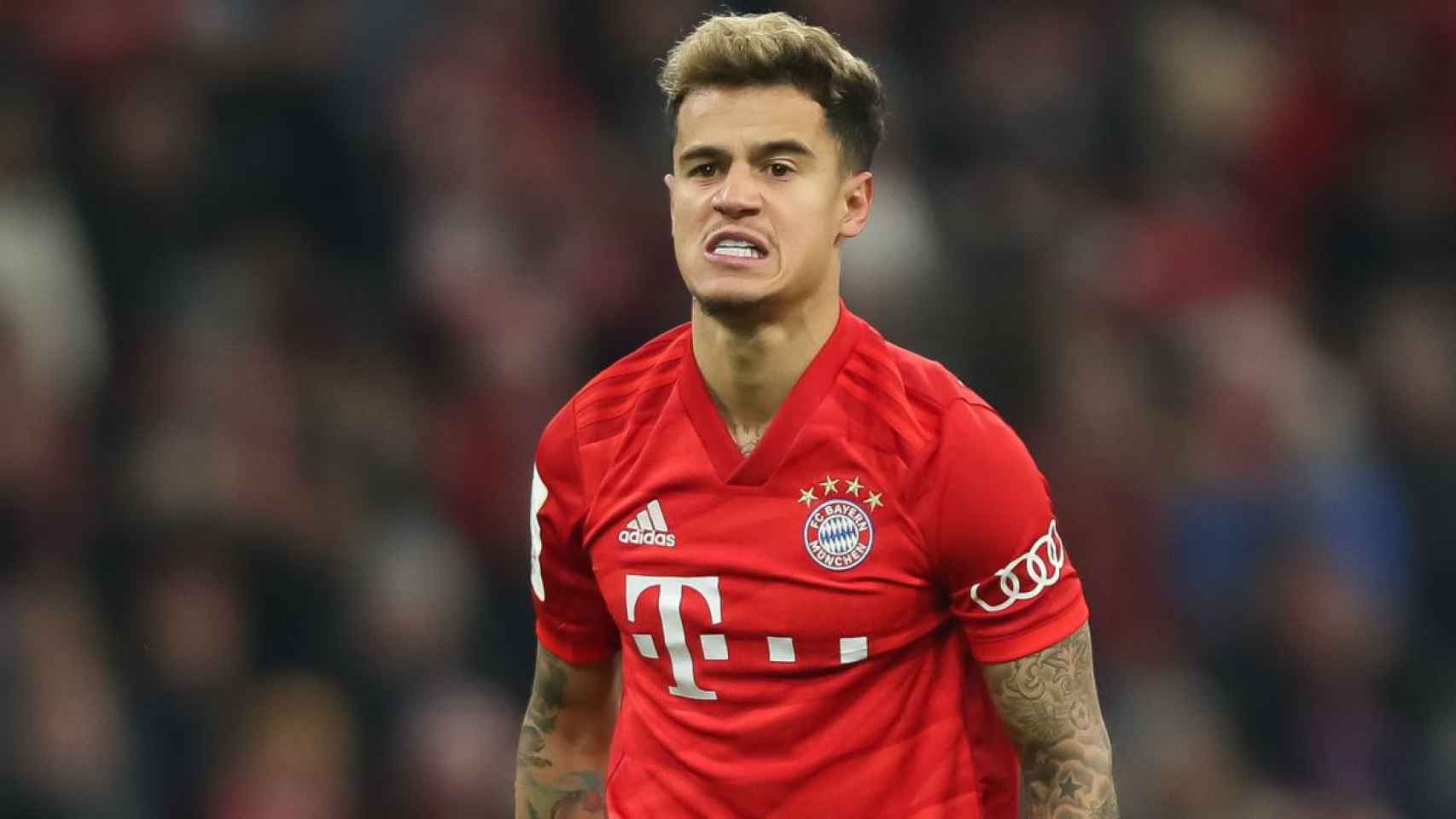 Coutinho, en un partido con el Bayern | EFE