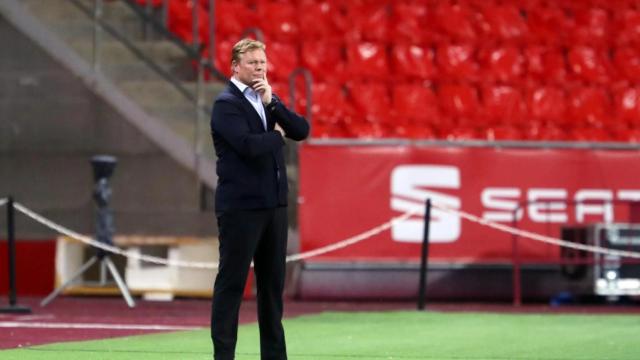 Ronald Koeman durante la final de la Copa del Rey / FC Barcelona