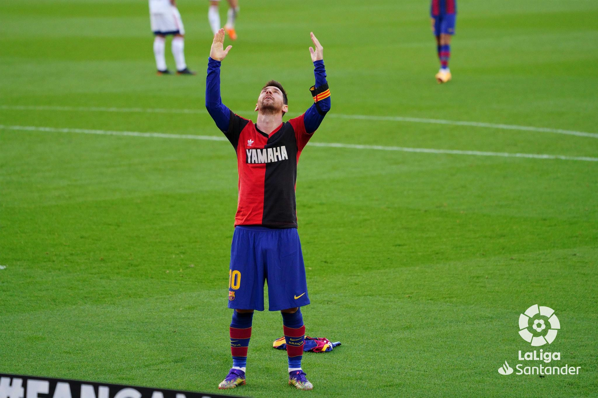 Leo Messi dedicó su gol ante Osasuna a Maradona | LaLiga