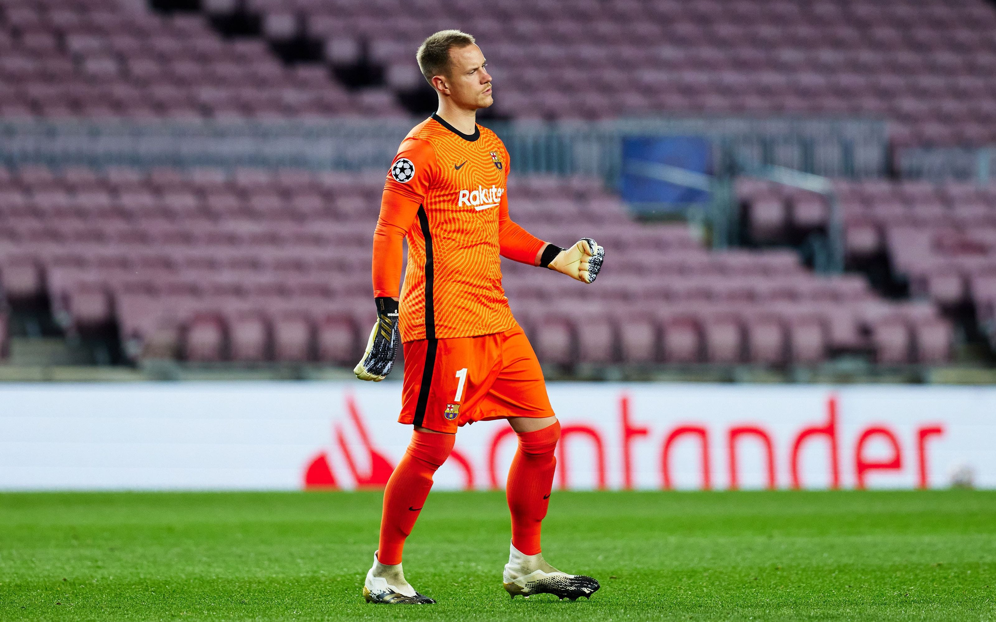 Ter Stegen durante el partido del Barça contra el Dinamo de Kiev / FC Barcelona