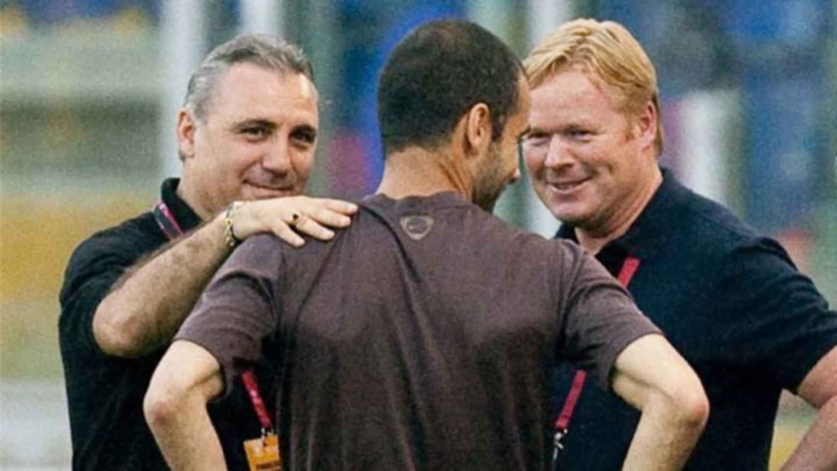 Stoichkov, junto a Koeman y Guardiola | REDES