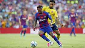 Semedo jugando contra el Arsenal / FC Barcelona