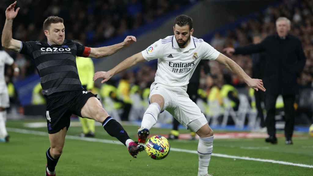 Nacho Fernández, antes del escándalo arbitral que benefició al Real Madrid ante la Real Sociedad / EFE