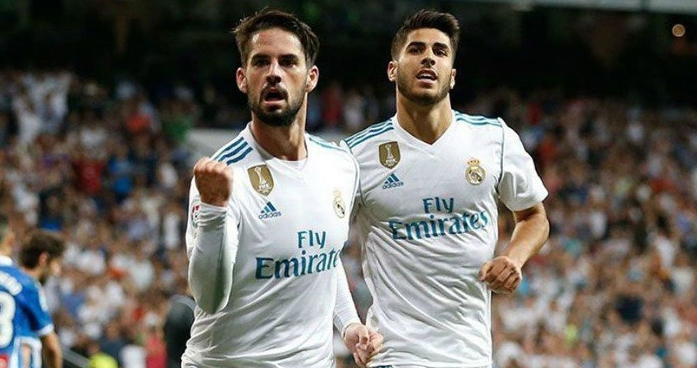 Isco Alarcón y Marco Asensio en el Real Madrid / EFE