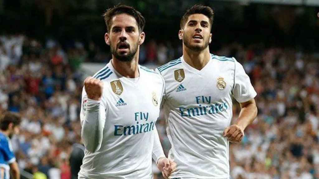 Isco Alarcón y Marco Asensio en el Real Madrid / EFE