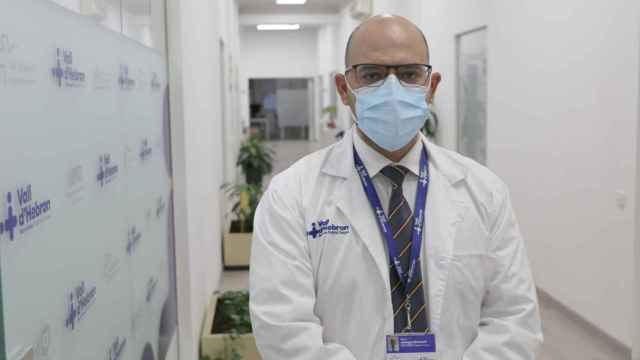 Albert Jauregui, jefe del Servicio de Cirugía Torácica y Trasplante Pulmonar del  Hospital Vall d'Hebron / VALL D'HEBRON