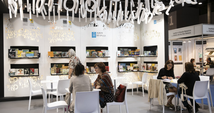 Uno de los stands de la pasada edición de Liber / FIRA DE BARCELONA