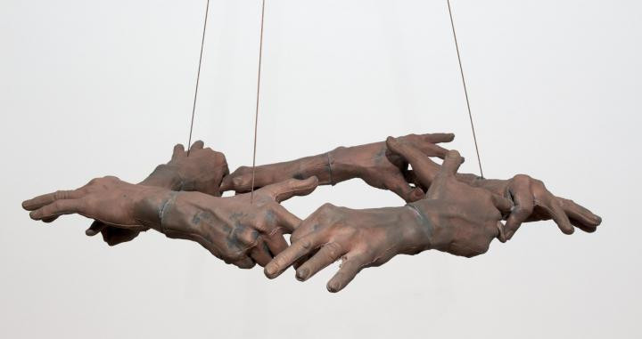 Sin título (Círculo de manos) (1996) / © Bruce Nauman, VEGAP, Málaga, 2019.