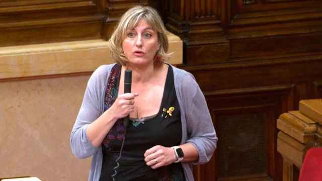 Alba Vergés, exconsejera catalana de Salud, en el Parlament / EFE